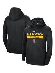 Nike Black Fanatics Los Angeles Lakers Nike Spotlight Fleece Overhead Hoodie - Image 3 of 3