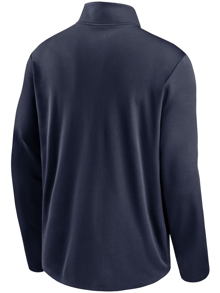 Nike Blue NFL Fanatics Dallas Cowboys Logo Pacer Half Zip Sweat Top - Image 3 of 3 Nike Blue NFL Fanatics Dallas Cowboys Logo Pacer Half Zip Sweat Top - Image 3 of 3