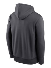 Nike Grey NFL Fanatics New Orleans Saints Therma Pullover Hoodie - Image 2 of 3
