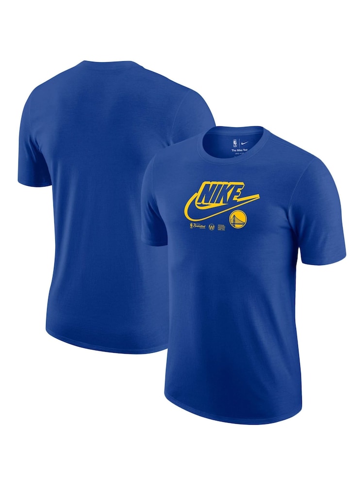 Nike Blue Fanatics State Warriors Nike Essential Logo T-Shirt - Image 3 of 3
