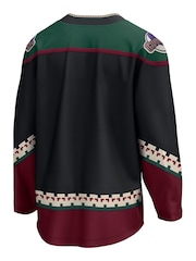 Fanatics Black Arizona Coyotes Fanatics Branded Home Breakaway Jersey - Image 3 of 3