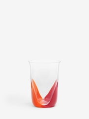 Jasper Conran London Red/Orange Vase - Image 1 of 4