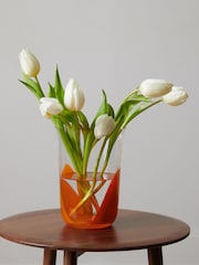 Jasper Conran London Red/Orange Vase - Image 4 of 4