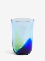 Jasper Conran London Blue/Green Vase - Image 3 of 4