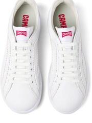 Camper Women's White Pelotas XLF Leather Sneakers - Image 4 of 4
