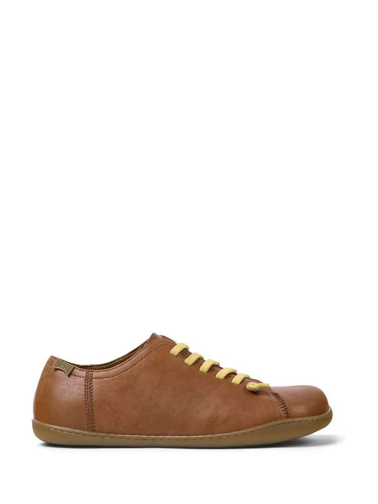 Peu Cami Brown Leather Casual Men's Shoes - Image 1 of 4
