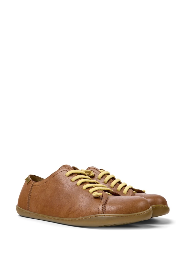 Peu Cami Brown Leather Casual Men's Shoes - Image 2 of 4