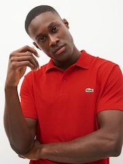 Lacoste Classic Stretch Cotton Blend Polo Shirt - Image 3 of 7