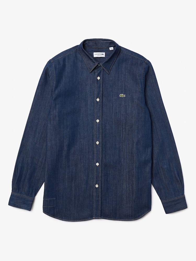 Lacoste Denim Shirt - Image 4 of 4