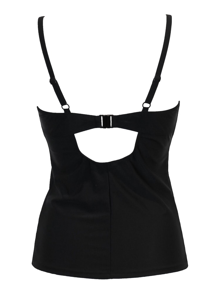 Pour Moi Black Free Spirit Tankini - Image 6 of 6 Pour Moi Black Free Spirit Tankini - Image 6 of 6