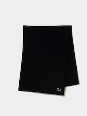 Lacoste Womens Premium Cotton Black T-Shirt - Image 7 of 8