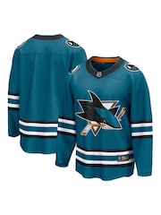 Fanatics Blue San Jose Sharks Fanatics Branded Home Breakaway Jersey - Image 1 of 3