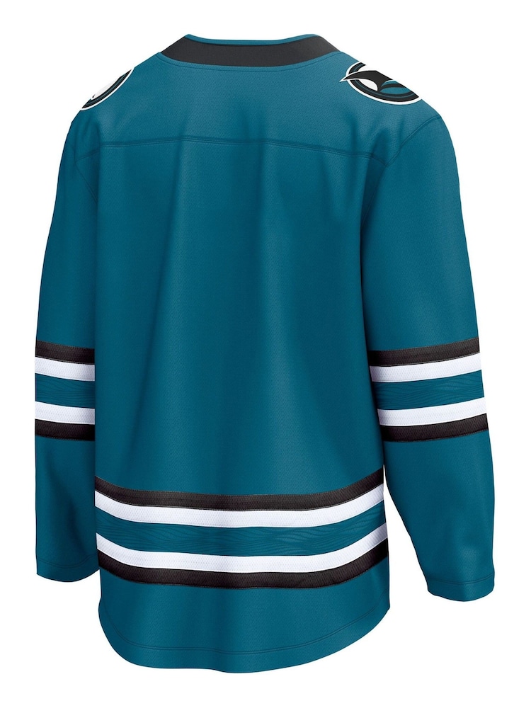 Fanatics Blue San Jose Sharks Fanatics Branded Home Breakaway Jersey - Image 3 of 3
