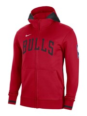 Nike Red Chicago Bulls Thermaflex Zip Up Hoodie - Image 1 of 3