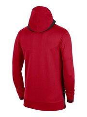Nike Red Chicago Bulls Thermaflex Zip Up Hoodie - Image 2 of 3