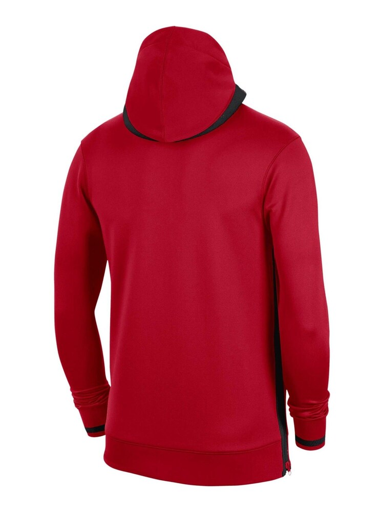 Nike Red Chicago Bulls Thermaflex Zip Up Hoodie - Image 2 of 3