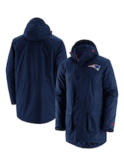 Fanatics Blue NFL New England Patriots Branded Heavyweight Jacket - Image 1 of 3