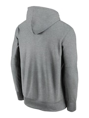 Nike Grey NFL Fanatics Chicago Bears Prime Wordmark Therma Pullover Hoodie - Image 3 of 3