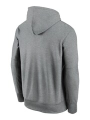 Nike Grey NFL Fanatics Seattle Seahawks Prime Wordmark Therma Pullover Hoodie - Image 2 of 3
