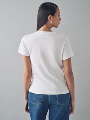Vans Womens Flying V-Crew 100% Cotton T-Shirt - Image 2 of 5