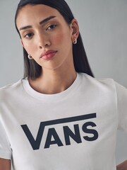 Vans Womens Flying V-Crew 100% Cotton T-Shirt - Image 3 of 5