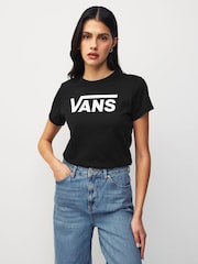 Vans Womens Flying V-Crew 100% Cotton T-Shirt - Image 1 of 4