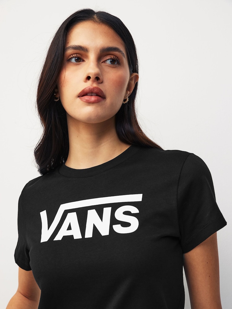 Vans Womens Flying V-Crew 100% Cotton T-Shirt - Image 3 of 4