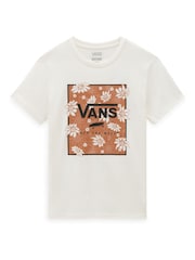 Vans Womens Natural 100% Cotton Tropic Fill Floral BFF T-Shirt - Image 1 of 2