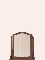 Laura Ashley Walnut Montpellier Dressing Table Mirror - Image 3 of 4