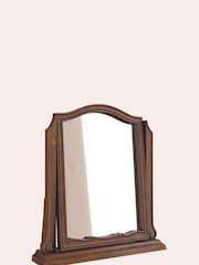 Laura Ashley Walnut Montpellier Dressing Table Mirror - Image 4 of 4