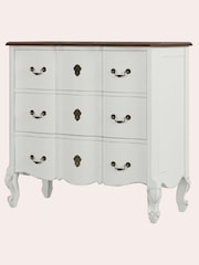 Laura Ashley Ivory Montpellier 3 Drawer Chest - Image 4 of 4
