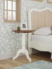 Laura Ashley Ivory Montpellier Side Table - Image 1 of 4