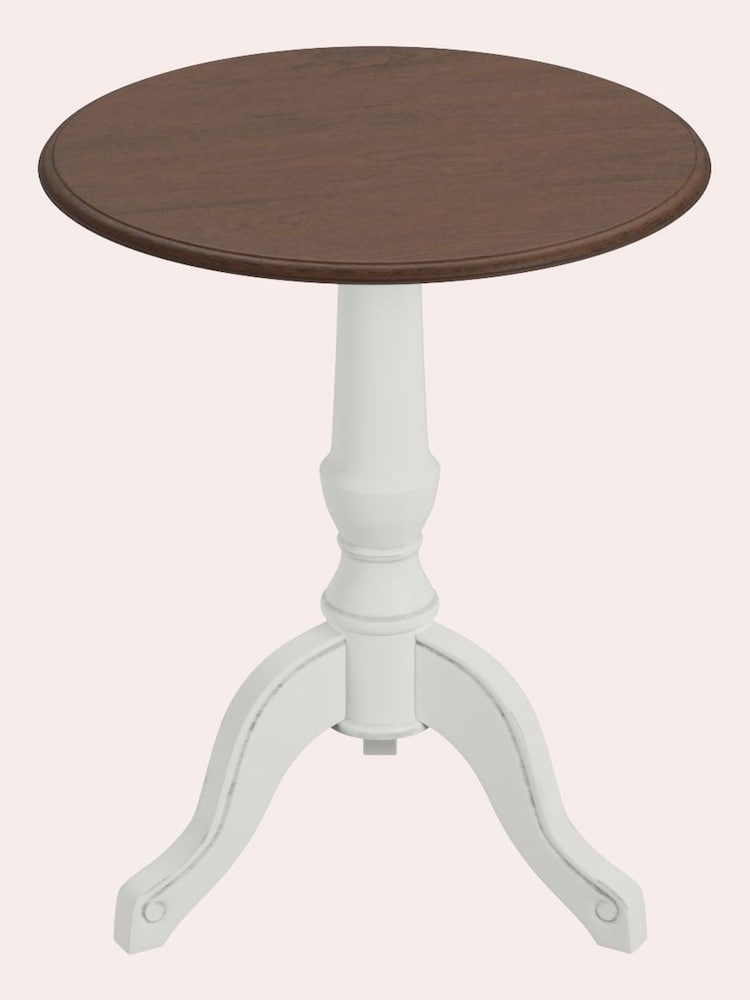 Laura Ashley Ivory Montpellier Side Table - Image 2 of 4
