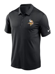 Nike Black NFL Fanatics Minnesota Vikings Franchise Polo Shirt - Image 1 of 3