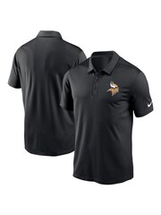 Nike Black NFL Fanatics Minnesota Vikings Franchise Polo Shirt - Image 3 of 3