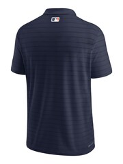 Nike Blue Fanatics Houston Astros Nike City Connect Striped Polo - Image 3 of 3