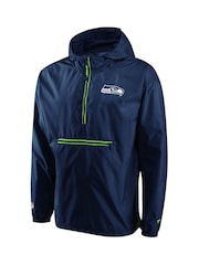 Fanatics Blue NFL Seattle Seahawks Branded Lightweight Jacket - Image 1 of 3