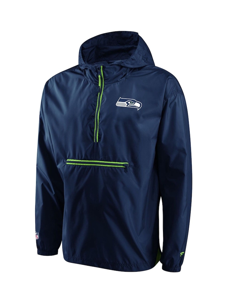Fanatics Blue NFL Seattle Seahawks Branded Lightweight Jacket - Image 1 of 3