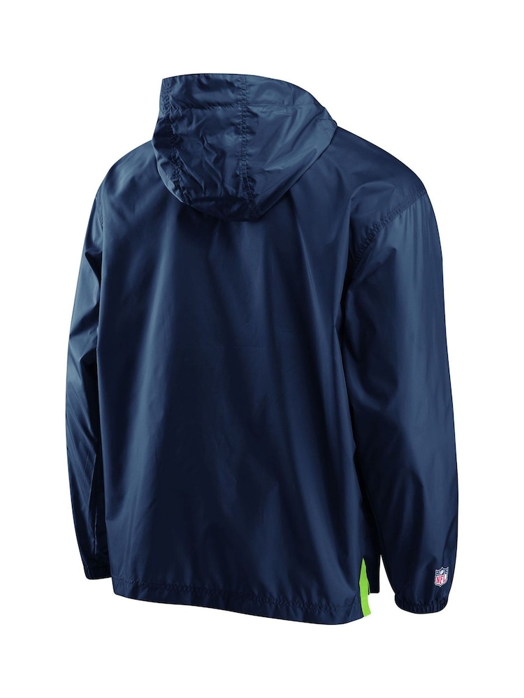 Fanatics Blue NFL Seattle Seahawks Branded Lightweight Jacket - Image 2 of 3
