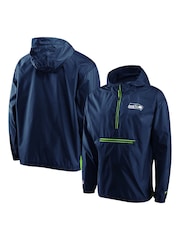Fanatics Blue NFL Seattle Seahawks Branded Lightweight Jacket - Image 3 of 3