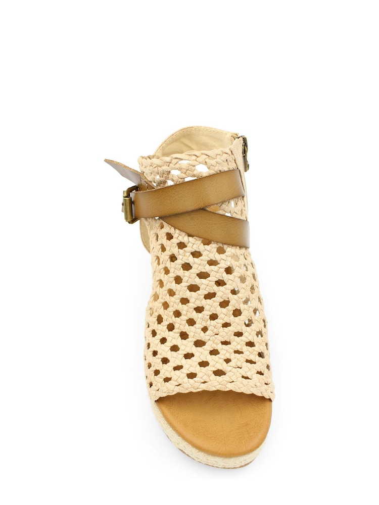 Blowfish Malibu Womens Lorrah-Rope Wedge Sandals - Image 3 of 3