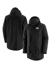 Fanatics NFL Green Bay Packers Branded Heavyweight Black Jacket - Image 1 of 3