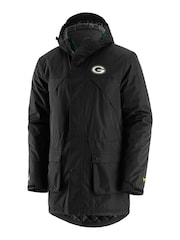Fanatics NFL Green Bay Packers Branded Heavyweight Black Jacket - Image 2 of 3