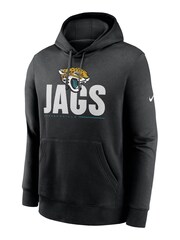 Nike Black NFL Fanatics Jacksonville Jaguars Team Impact Club Fleece Hoodie - Image 1 of 3