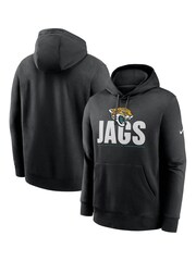 Nike Black NFL Fanatics Jacksonville Jaguars Team Impact Club Fleece Hoodie - Image 3 of 3