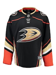 Fanatics Anaheim Ducks Black Branded Home Breakaway Jersey - Image 1 of 2