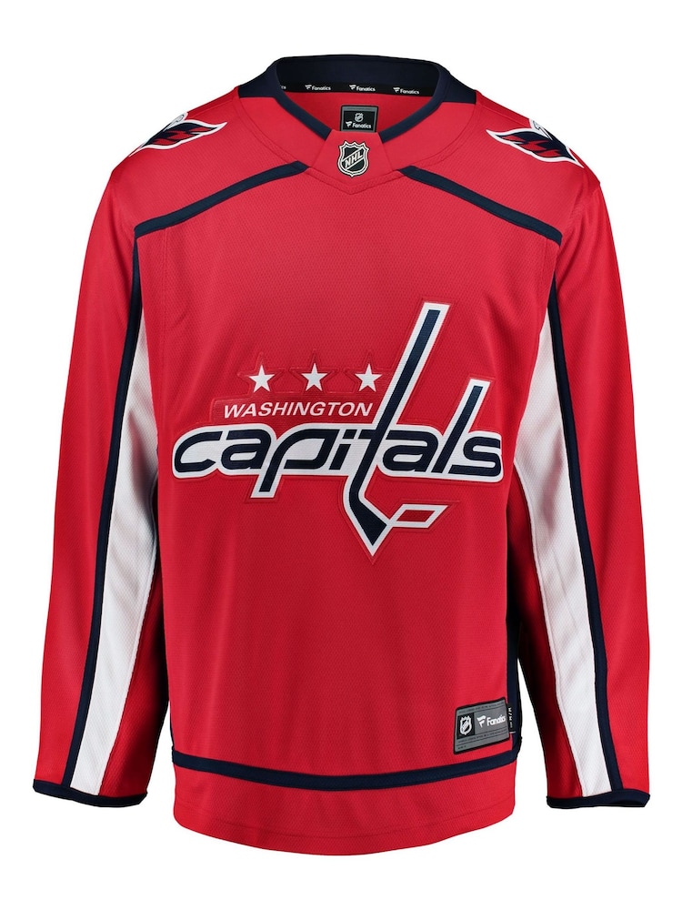 Fanatics White Washington Capitals Fanatics Branded Home Breakaway Jersey - Image 1 of 2 Fanatics White Washington Capitals Fanatics Branded Home Breakaway Jersey - Image 1 of 2