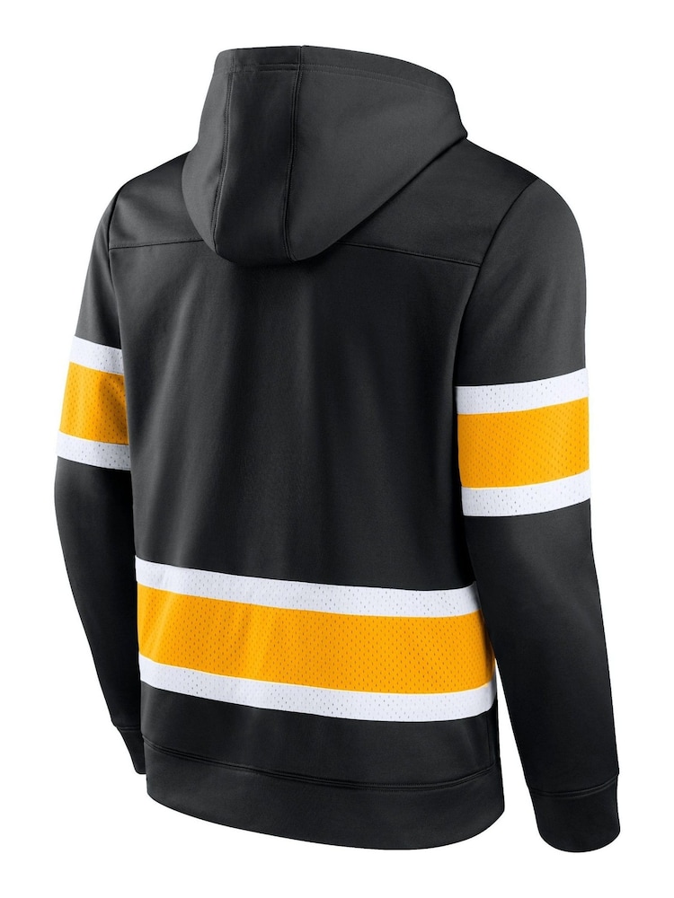 Fanatics Black Pittsburgh Penguins Fanatics Branded Iconic NHL Exclusive Pullover Hoodie - Image 2 of 3