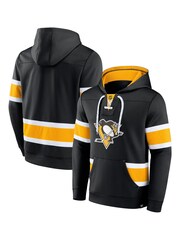 Fanatics Black Pittsburgh Penguins Fanatics Branded Iconic NHL Exclusive Pullover Hoodie - Image 3 of 3