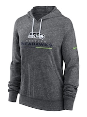 Fanatics Womens Grey NFL Seattle Seahawks Gym Vintage Hoodie Womens - Image 1 of 3